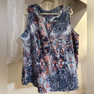 Sleeveless blouse
